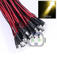 1.8mm 2mm 3mm 5mm 8mm 10mm Pre Wired LED DC9-12V Lights Emitting Diodes