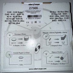 Robot Coupe 27566 5/32″ 4MM Slicing Disc Slicer 4 Blade New