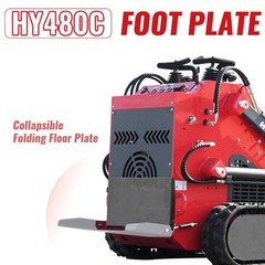FREE SHIP HY480C Mini Skid Steer Loader 23HP EPA Engine Three pumps and valves