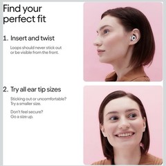 Loop Quiet 2 Earplugs-Reusable Noise Reduction, Earplugs w/Mute – Open Box