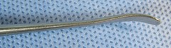 Aesculap OL165R Freer Elevator 7-1/4″ (185 mm) Sharp/Blunt Curved Double Ended