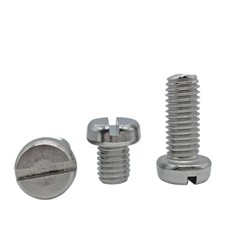 304 Stainless Steel Slotted Cheese Head Screws M1.6 M2 M2.5 M3