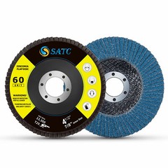40PCS 4.5 x7/8″ Zirconia Flap Disc 4-1/2 60 Grit Grinder Sanding Grinding Wheel