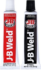 J-B Weld 8265S Original Cold Weld Steel Reinforced Epoxy Metal Repair Glue 2 oz