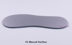 1* Dental Orthodontic Mouth Mirror IntraOral Photo Contrast Background Reflector