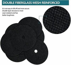 100 Pack Cut Off Wheels 3″ x1/32″x3/8″ Arbor Metal Cutting Disc Die Grinder Tool