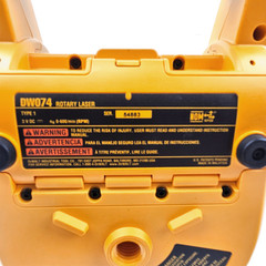 DeWALT DW074KD Self-Leveling Interior/Exterior Rotary Red Laser Level Kit