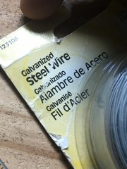 Hitman Heavy-Duty 0.88mm 175FT(53.3m) Coil of Galvanized Steel Wire Anchor Wire