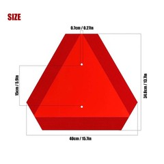 Slow Moving Vehicle Safety Sign,Slow Moving Vehicle Triangle Sign,Aluminum Grade