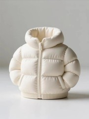 Nike Jacket-Shaped Puffer Jacket Style Pencil Holder Desk Organizer Cup