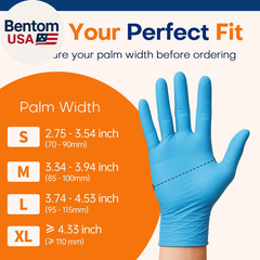 Medical Soft Max™ Nitrile Exam Gloves, 100 Count Latex-Free Powder-Free Non-Ster