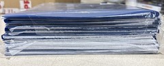 2-Pocket Folders (10ct) with 6 Clear Pages – DARK BLUE