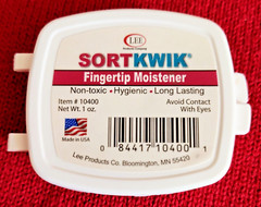 Lee Sortkwik Fingertip Moisteners, 1 OUNCE, Pink #10400 **New & Ships FREE**