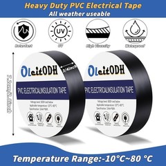 100 Rolls Bulk 3/4 Inch x 66ft, Waterproof Vinyl E
