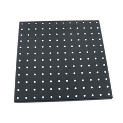 4 Pack Metal Pegboards Black Peg Boards Wall Organizer Panel Storage Hanger Tool