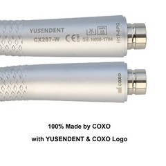 COXO Dental Turbine Handpiece 4 Hole High Speed CX207-W Sinol Quick Coupling M4