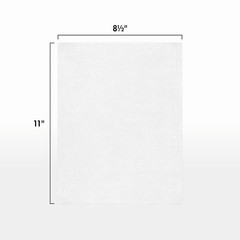 LUXPaper 8.5″ x 11″ Linen Paper | Letter Size | White Linen | 24lb. Paper Wei…