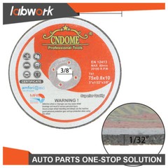 Labwork Cut-Off Wheels Arbor Cutting Discs 20 Pack 3 Inch x 1/32 Inch x 3/8 Inch