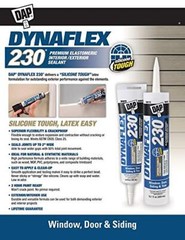 DAP Dynaflex 230 10.1 oz Premium Latex Sealant for Interior Exterior Use
