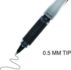 R2 Precision Rollerball Pens – 0.5 Mm Ultra Fine-Point Pen Set with Comfort Grip