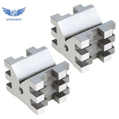 Multi-Use 2-3/8″ x 2-3/4″ x 2″ V-Block and Clamp Set Hardened Steel Precision