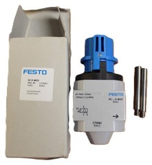 Festo HE-D-MIDI Manual On/Off Valve 170682 Pneumatic Shut-Off 3/2-Way 16 Bar