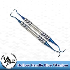 2 Pcs Dental Scaler Anterior Posterior Periodontics Instrument H6/H7 and U15/30