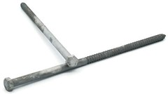 3/8″-7 Hex Lag Screws Hot Dip Galvanized Hex Head Lag Bolts – Select Length