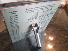 VERY RARE Bevel Protractor 0-360 Degree Angular Dial Angle USSR 1965s