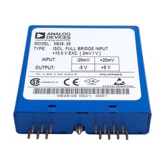 Analog Devices 5B38-05 Signal Conditioning Module, +/- 20mV Input, +/-5V Output