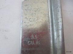 5 Pack Raco Wall Plates Steel CM3 5A054A 3.5 CU In 57