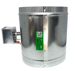 10″ Durozone HVAC Motorized Electric Zone Control 24ac Power DamperDampner NSPRD