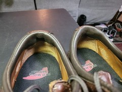 Red Wing 6704 Men’s Size 11 Oxford Work Shoes Brown Leather Steel Toe Safety