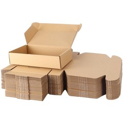 Sturdy 50 Pack Small Shipping Boxes, Easy Assemble