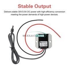 DC 9-28V to DC 30V 3.5A Boost Conversion Module Waterproof DC Boost Module