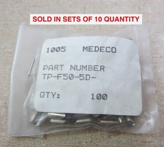 10 Medeco Security Locks TP-F50-5D Medeco3/Biaxial Bottom Pins (.025″ increment)