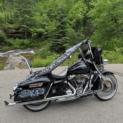 THIGHBRUSH® – LA NOCHE – Water Repellent Motorcycle Cover and Sunshade