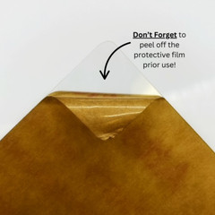 Acrylic Plexiglass Plastic Sheet – 1/8″ Thick – Gold Mirror #1300 – 24″ x 48″