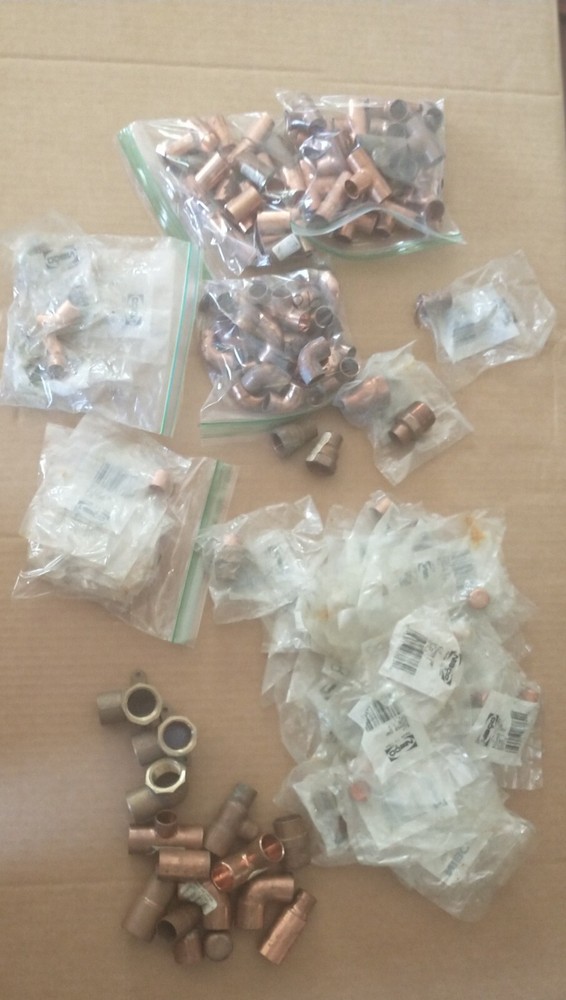 Copper Solder Sweat Fittings
