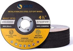 500 Pcs 4-1/2″ x 1/16″ x 7/8″ Cut-off Wheels Cutting Discs Stainless Steel Metal