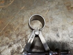 2 VINTAGE BROWN & SHARPE 801 + 812 used OUTSIDE INSIDE CALIPERS