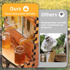 Bee Hive Boxes, Bee Hive Starter Kit – With 7 Flowing Bee Hive Frames