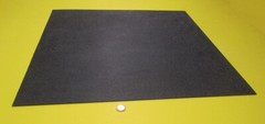 ABS Sheet Haircell Textured, 1 Side, Black, .094″ (3/32″) x 24″ x 24″