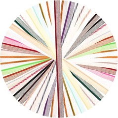 24 Pcs Book Binding Headbands 11.8×0.5 Inches Cotton Book Headband For Books