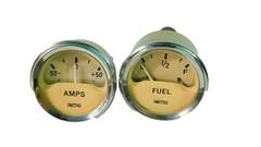 Smiths Replica Magnolia Fuel Gauge + Ampere Gauge 52mm YC