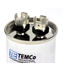 TEMCo 30 uf/MFD 370 VAC volts Round Run Capacitor 50/60 Hz -Lot-2