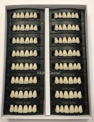 HUGE KAILI Synthetic Polymer False Teeth Upper Anterior T6 Full Box 16sets/6pcs