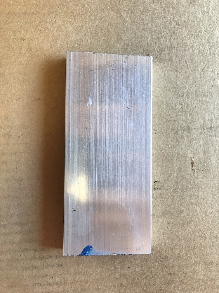 1/2”x2 1/2”x 5 3/4” Long Aluminum Flat Bar 6061 Stock .500”x2.5”x5.750”