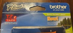 Genuine Brother P-Touch TZE-B41 Laminated Tape Black Print On Orange ✍️✍️