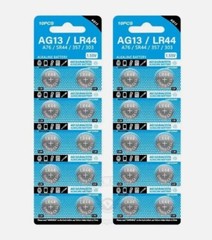 10Pcs AG13 LR44 A76 357 357A LR1154 SR1154 SR44 1.5V Button Battery Coin Cell